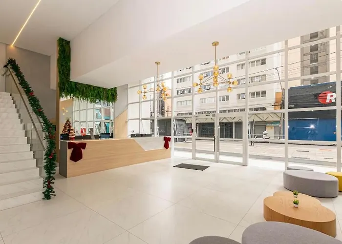 Essenza Manhattan Olive Green Luxury Studio /Centro Curitiba